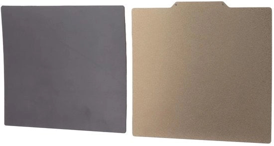 Stampante 3D Kit di Assemblaggio 220x240 mm, Piattaforma di Stampaggio a PEI Doppia Faccia, Piattaforma di Costruzione Magnetica per I3 Mega e Altri Modelli