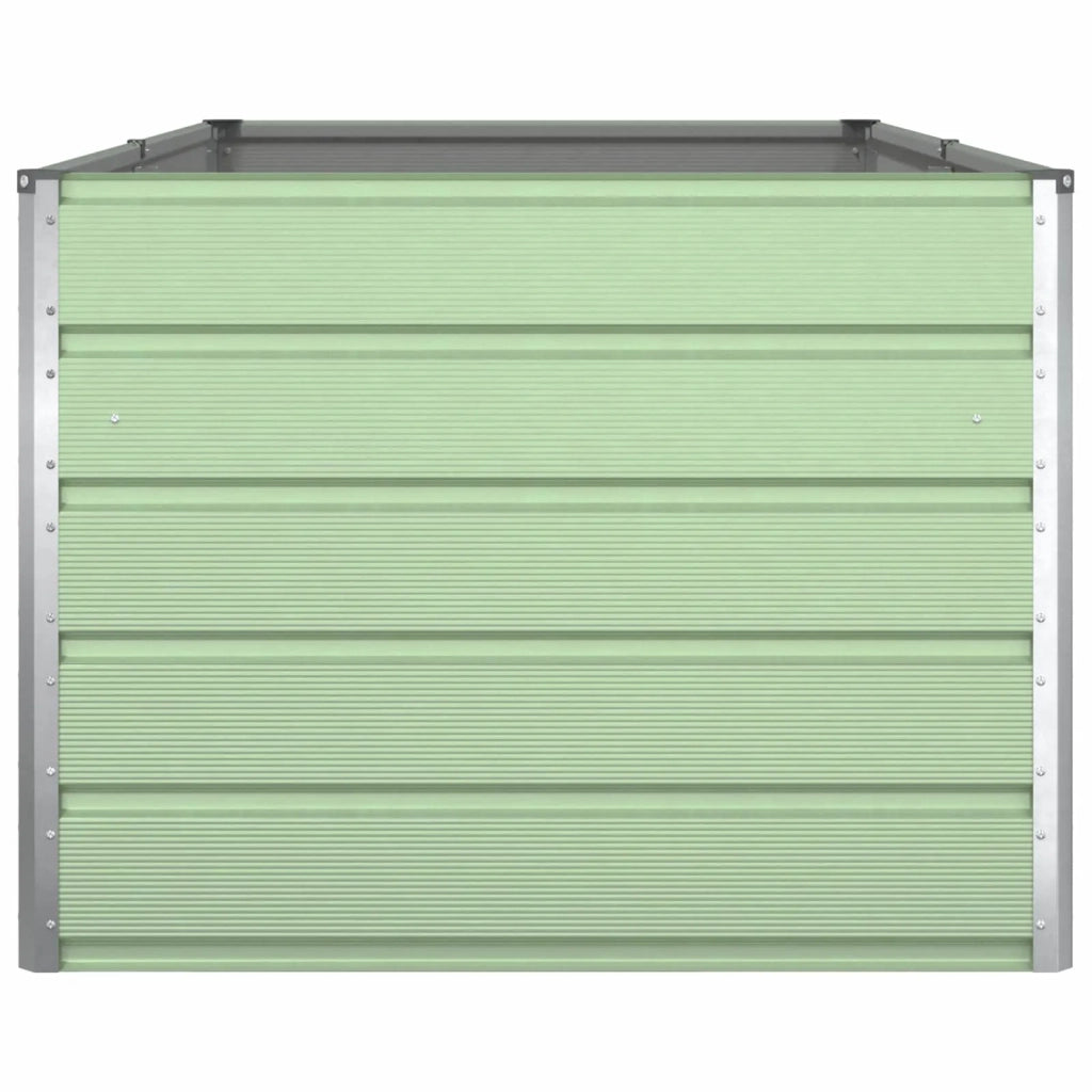 Fioriera Verde Pastello 195 x 100 x 75 cm Acciaio zincato 42018272