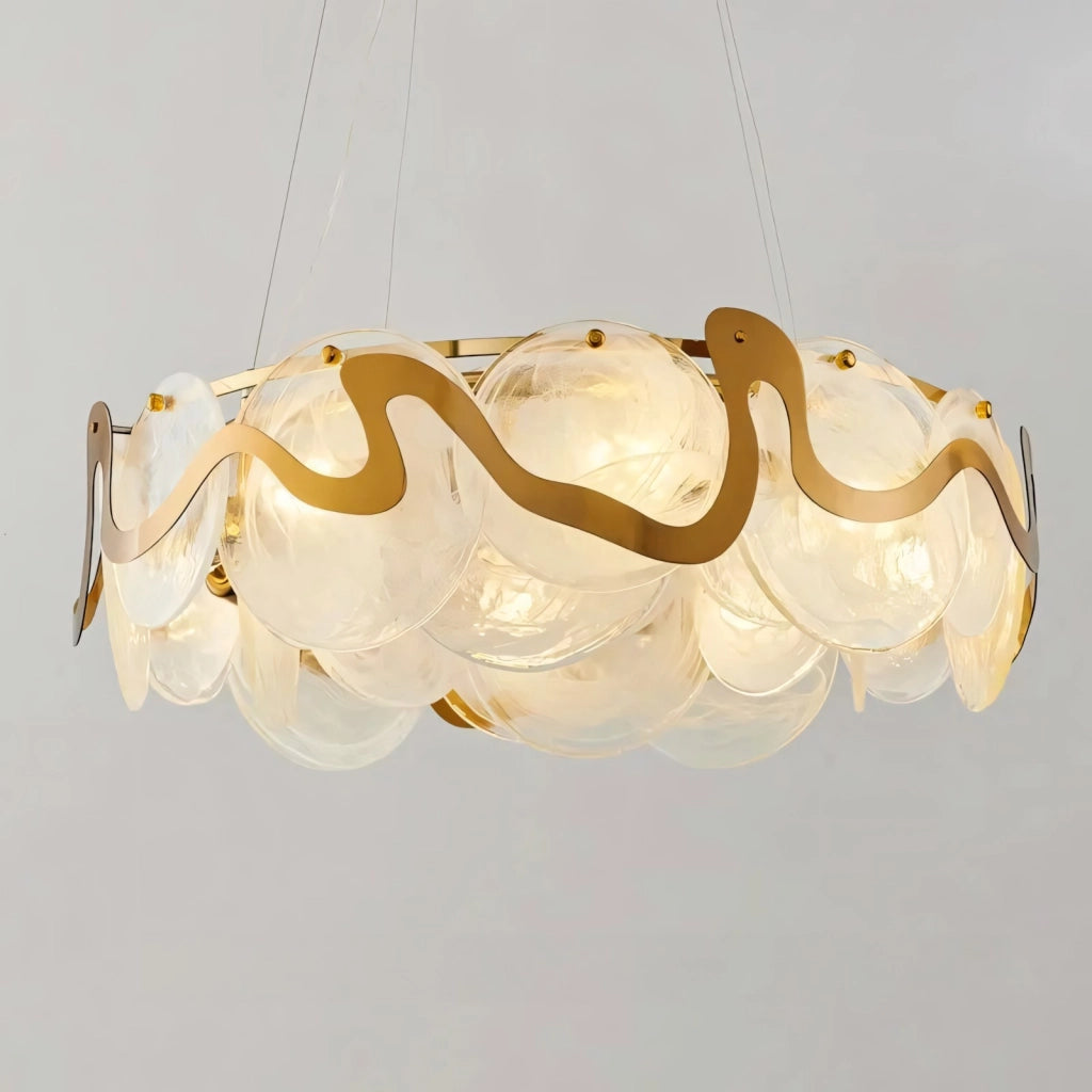 Lampada Da Soffitto APP1544-8CP Brush Gold