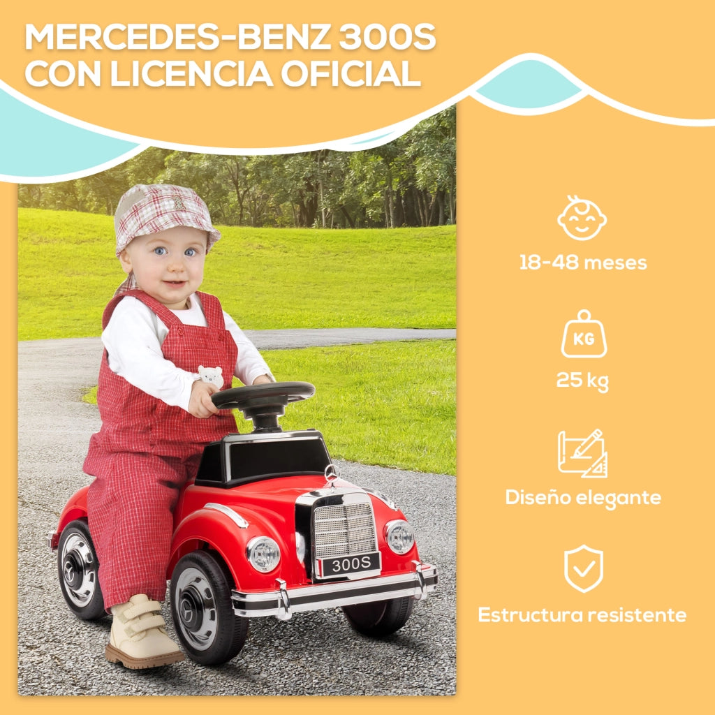 Correpasillos Bambini con Contenitore ¨C Zephmum ¨C Rosso 77.5x41.5x45 cm