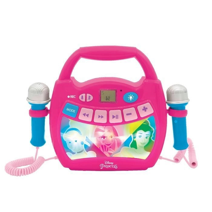 PRINCIPESSA DISNEY - Altoparlante Bluetooth - Effetti luce e Microfoni e batteria ricaricabile inclusi