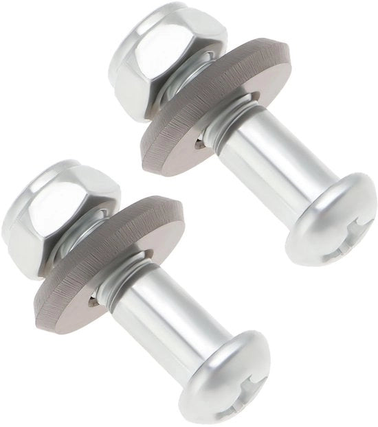 Kit di sostituzione per cerchi taglia 16 mm - 2x cerchi taglia - 2x viti - Lega di alta qualità - Duraturo - Dimensioni precise - Taglia piastrelle