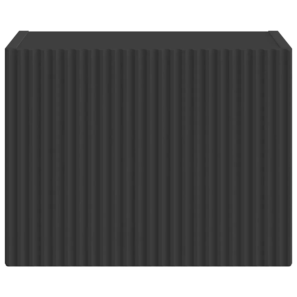 Mobile TV da parete Nero 39 x 31 x 29,5 cm Legno multistrato 892171