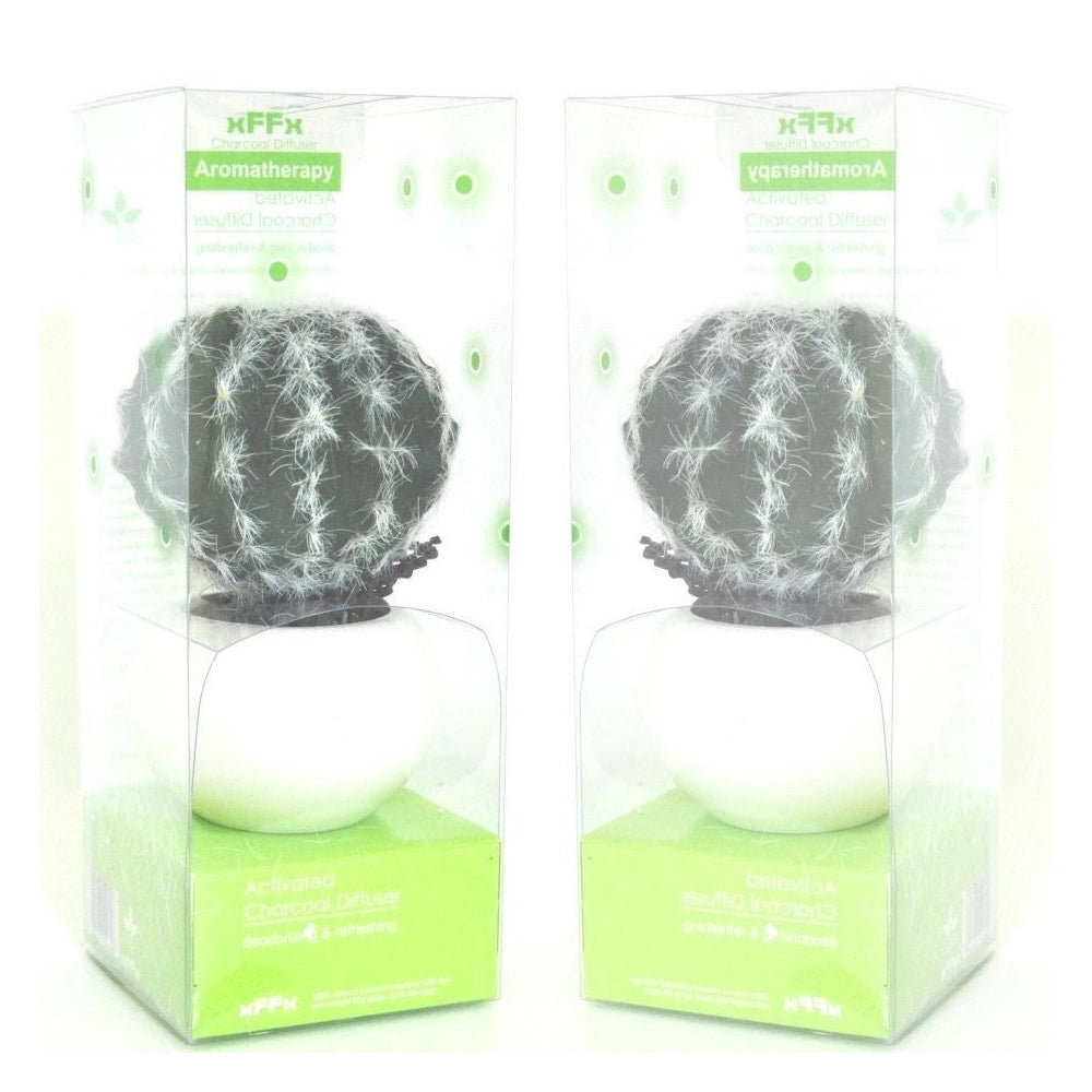 Trade Shop - Piantina Diffusore Aromi Aromatherapy Ioni Negativi Deodora Rinfresca Cactus -