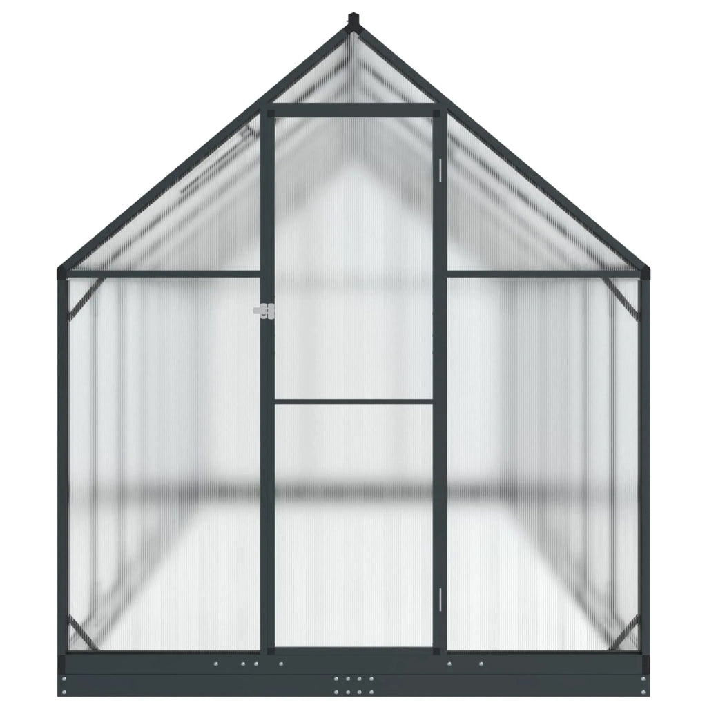 Serra da Giardino con porta Antracite 183,5 x 423,5 x 207 cm 3433045