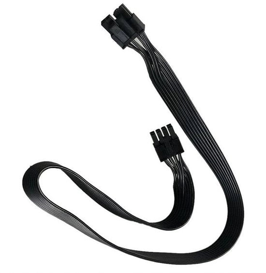 Cavo di alimentazione 8-polare 12V - 8-polare (4+4) - 60 cm - Compatibile con EVGA Supernova - Prodotto di alta qualità - Adatto per G2/G3/G5/P2/B2/B3/T2 - Cavo di alimentazione