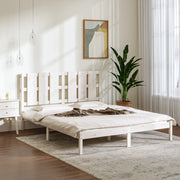 Giroletto-Struttura Letto Bianco in Legno Massello di Pino 160x200 cm 752558