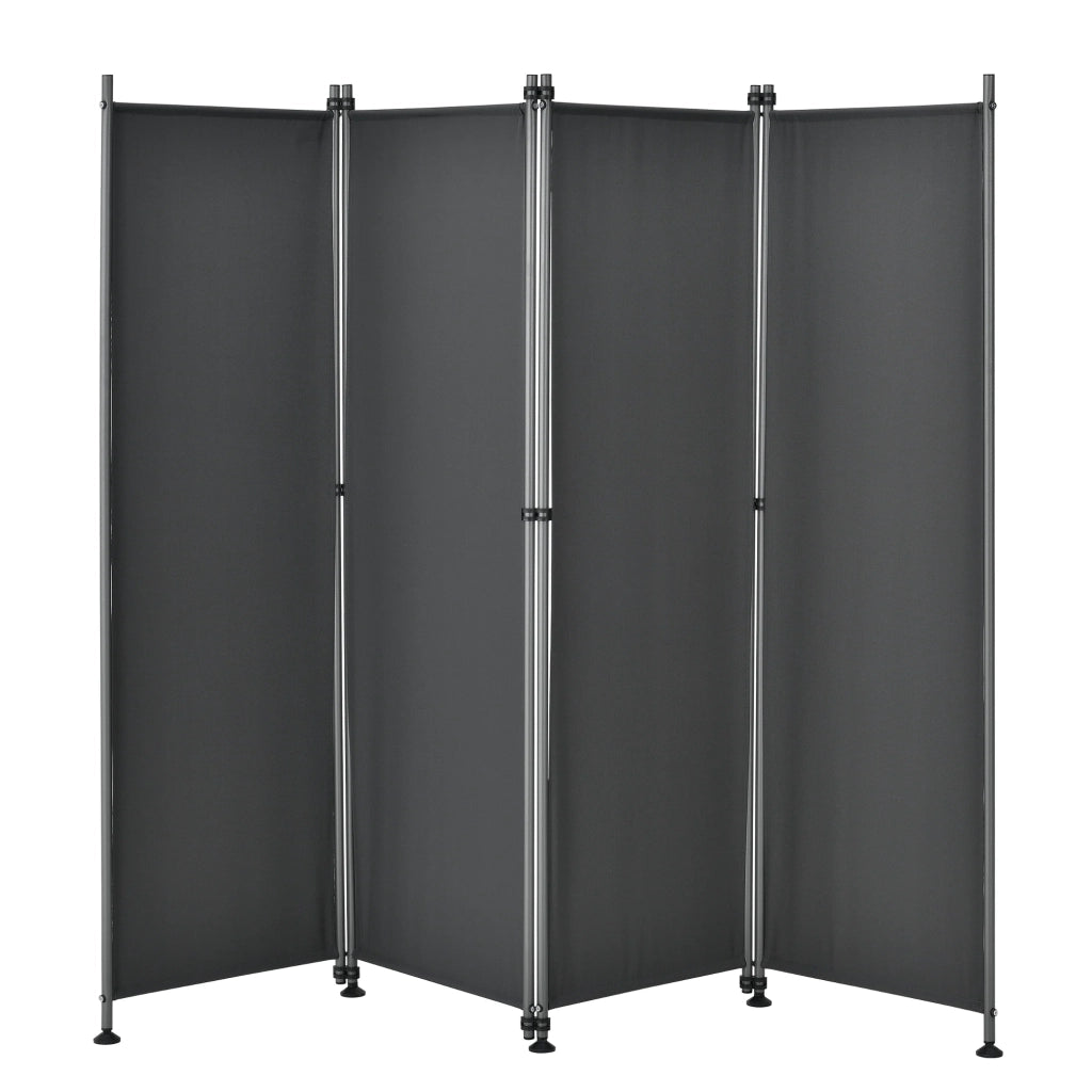 Schermo divisorio 215 x 170 cm grigio 03_0001062