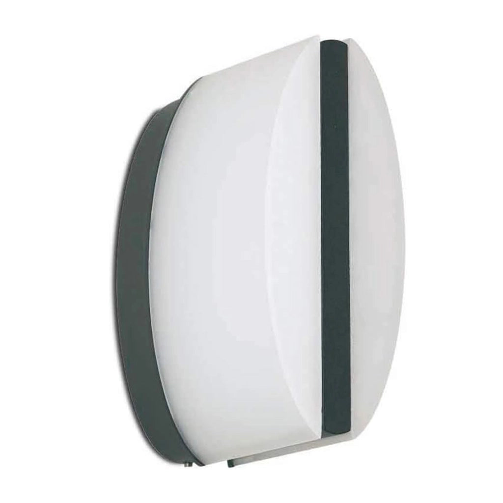 Applique Esterno Moderna Maddox Alluminio Antracite Led Integrato 10W 6000K Ip54