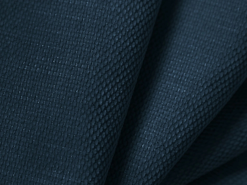 Cosmopolitan Design - Letto a cassettone con testiera "Colonel" 180x200cm in ciniglia blu reale 