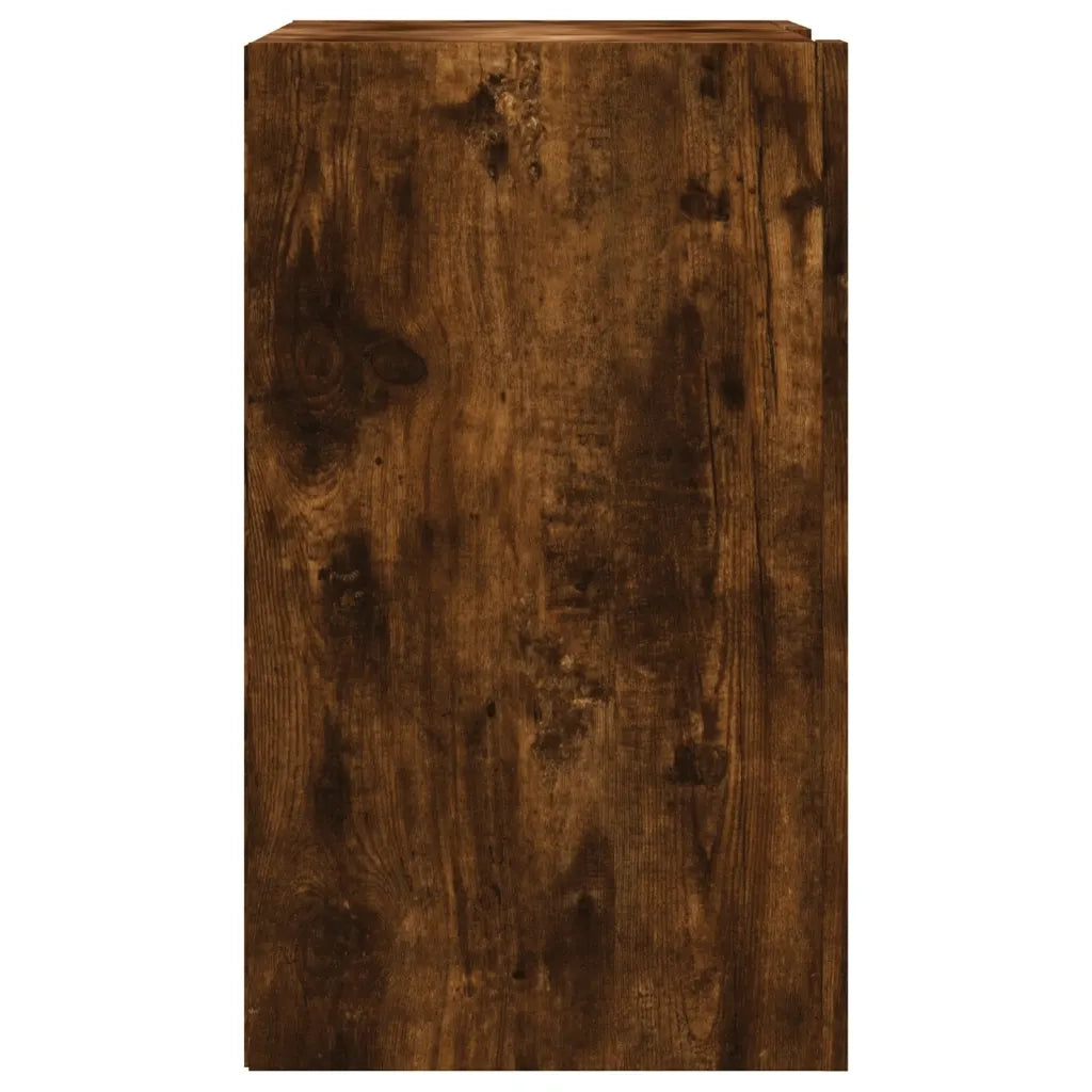 vidaXL Armadietto a Muro Rovere Fumo 75x35x60 cm in Truciolato