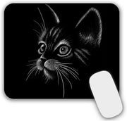 Tappeto con motivo di gatto - design - 24x20 cm