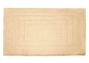 Tappeto Casa Bagno Morbido 50x65cm Tinta Unita 100% Cotone Modello Sophie - Tappeto - Caffelatte
