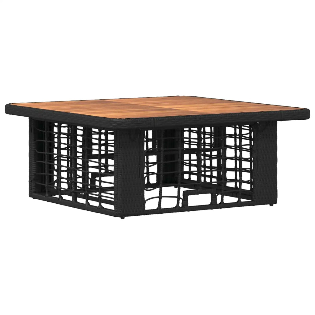 Set da Pranzo per Giardino con cuscino 3 pcs Nero e Grigio 42026756