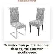 Supporti per sedia 2 pezzi - Estensibili/Elastici - Bi-Elastici - Ipoadrengi - Universali - Alta Elasticità - Supporti per sedia