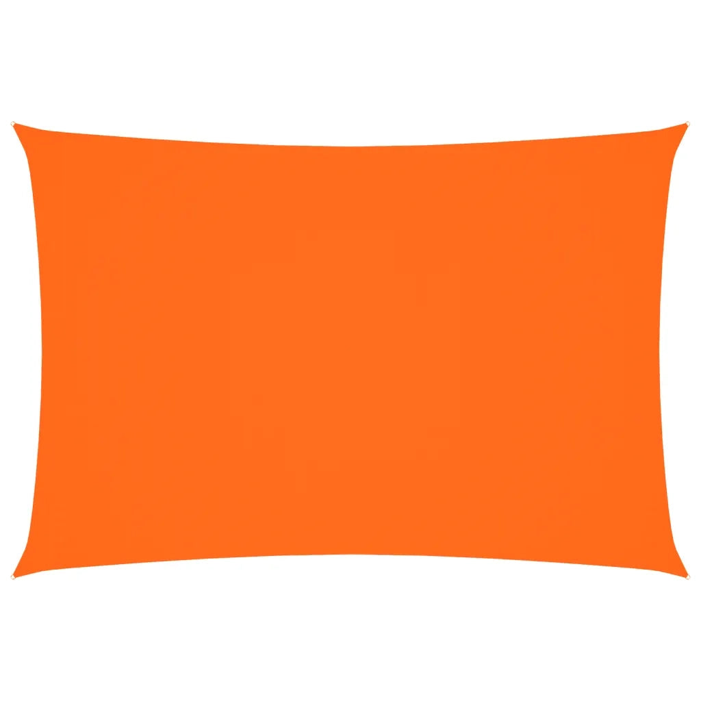 Parasole a Vela Oxford Rettangolare 3x5 m Arancione 135707