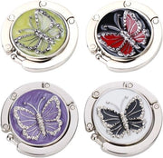 Tascheggendo Opvougbile - Forma Farfalla - Set da 4 - Colori Misti - 4,5 x 9,0 cm