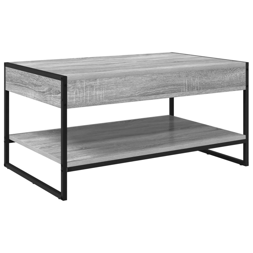 Tavolino da salotto Grigio Sonoma 80 x 50 x 40 cm 886441