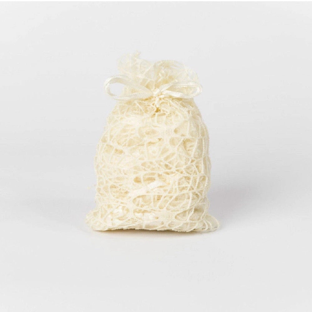 Trade Shop - 24 Pz. Sacchetti Rete Organza Porta Confetti Matrimonio Battesimo Bomboniera -