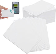 100 cartelle NFC bianche NTAG 215 con memoria di 504 byte - programmabili - compatibili con TagMo e smartphone NFC.