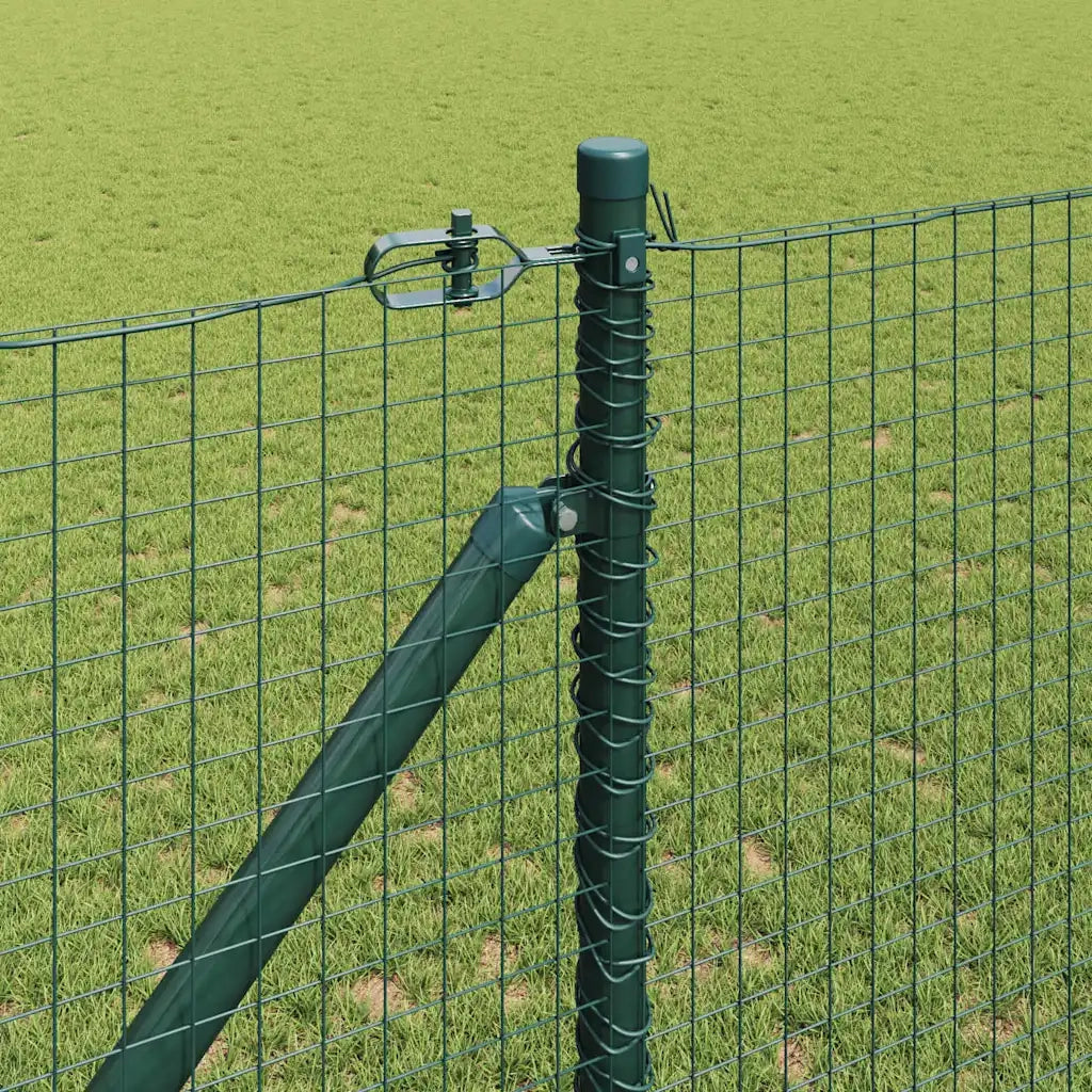 Palo della recinzione Verde 10 x 1,4 m (rete 25 x 25 mm)