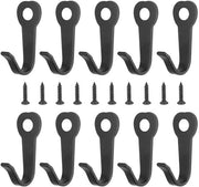 Hanger per armadio 10 pezzi - Hanger vintage - Hanger a catenella - Facile da installare - Adatto per bagno/camera da letto - Robusto e duraturo - Hanger a gancio