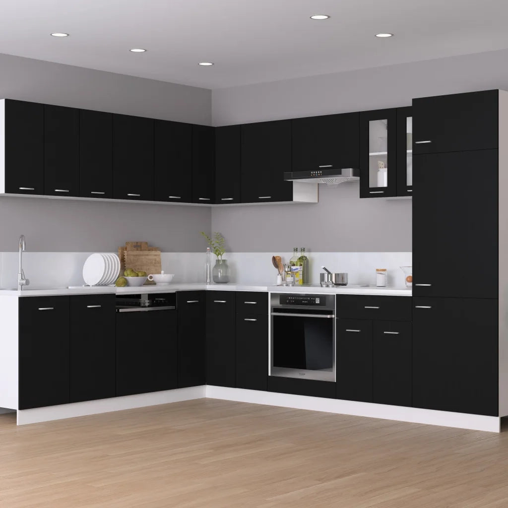 Mobile Sottolavello “Lyon” Nero 80x46x81,5 cm 801197