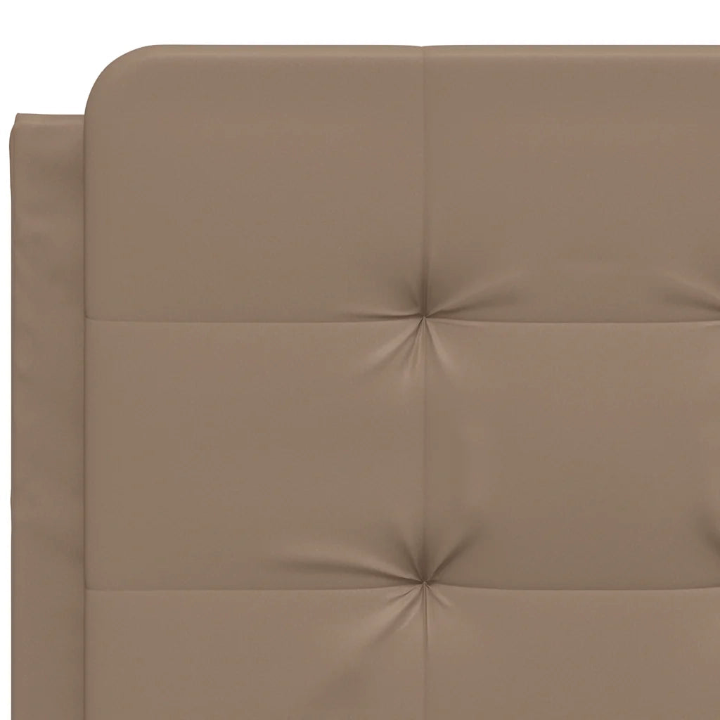 Giroletto senza Materasso Zadar Cappuccino 140x190 cm in Similpelle 3208181