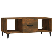 Tavolino da salotto | Tavolino da caff¨¨ | Tavolino da Soggiorno Rovere Fumo 102x50x40 cm Legno Multistrato