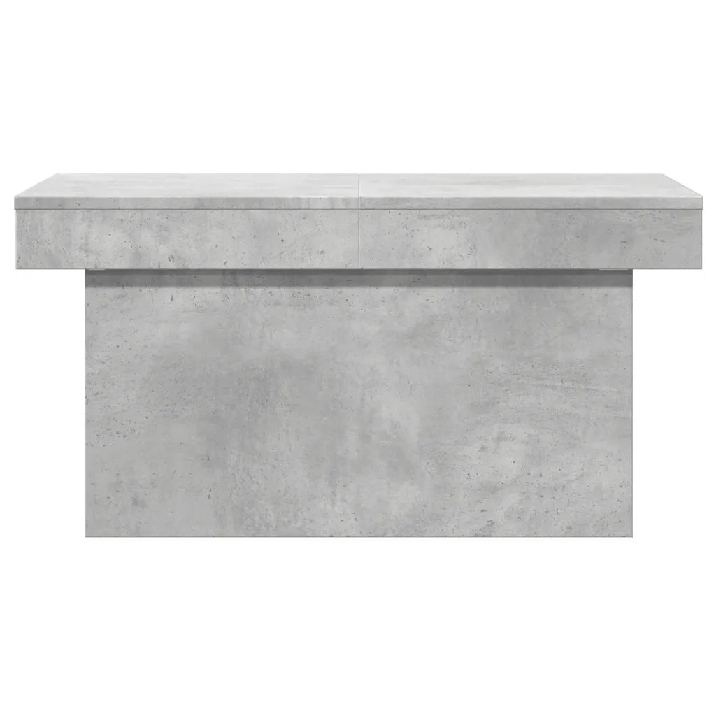 Tavolino salotto | Tavolino da caff¨¨ | Tavolino da Soggiorno Grigio Cemento 100x55x40 cm Legno Multistrato
