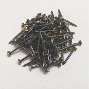 Chiodi di acciaio testa rotonda ottonata da 2,00x35mm - 100pz