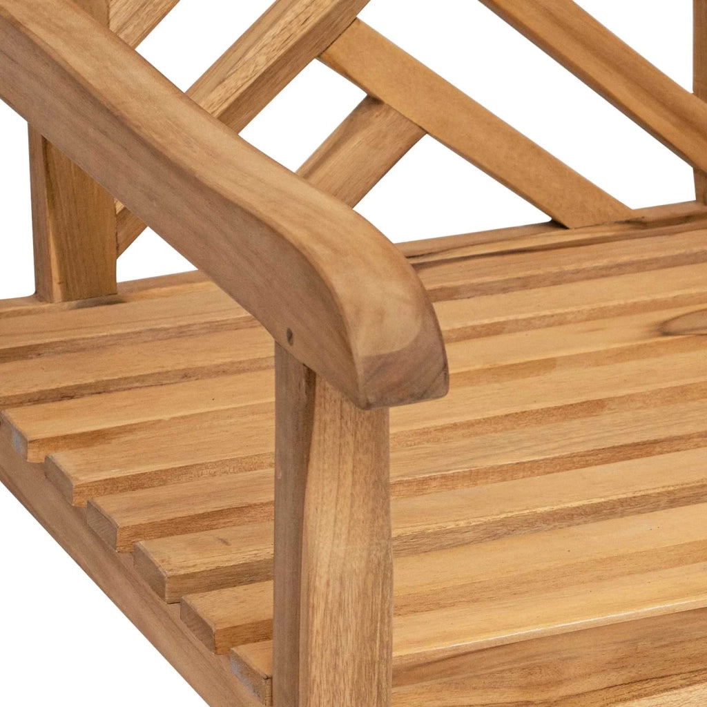 Sedia da Giardino 2 pz | Sedie da Esterno 60 x 58 x 90 cm Legno di teak solido