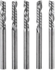 Set di 5 Bit di Rottura per Legno con Carburo Massiccio per Carving e Houtbewerking 

 Specifiche tecniche:
 - Diametro di taglio: 1/8"
 - Diametro della testa: 12mm
 - Lunghezza di taglio: Spiralette