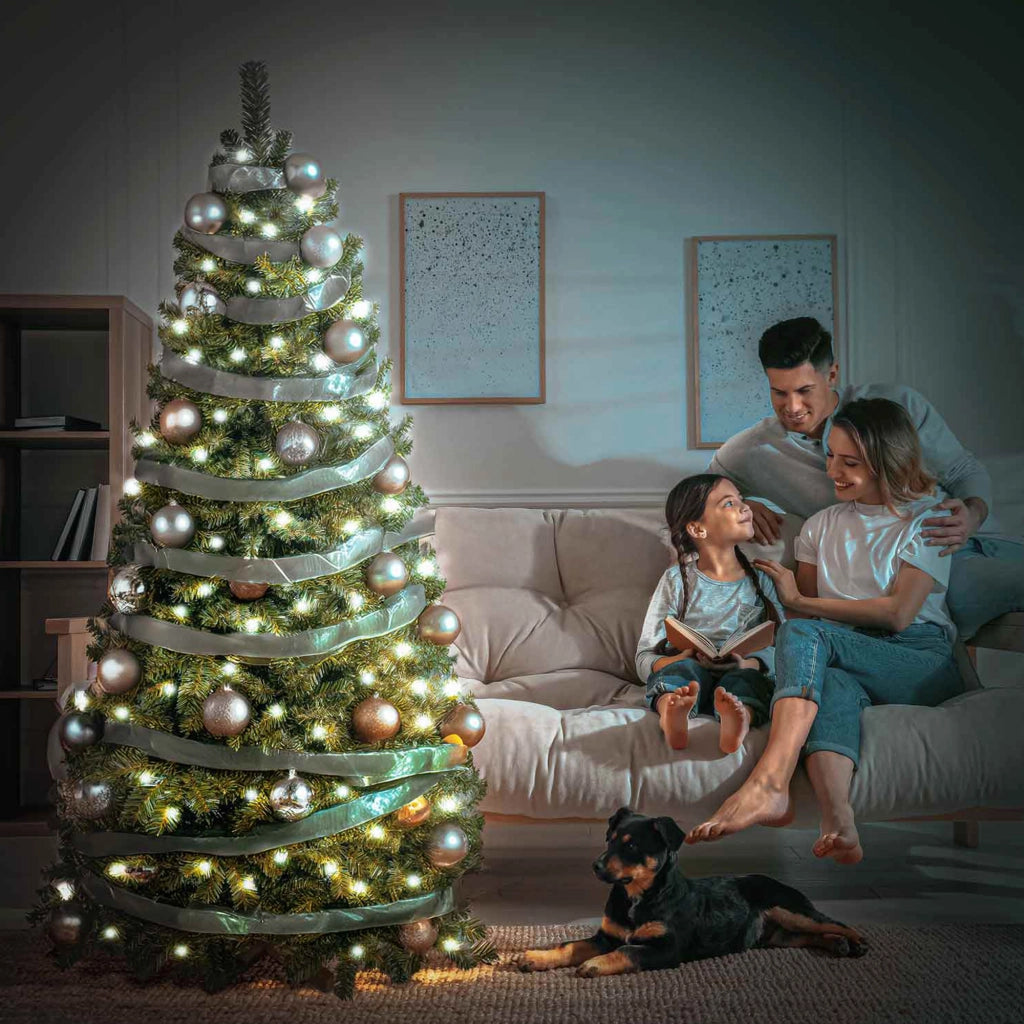 Dasher - Albero di Natale in PVC ø140x270H cm, 2500 rami