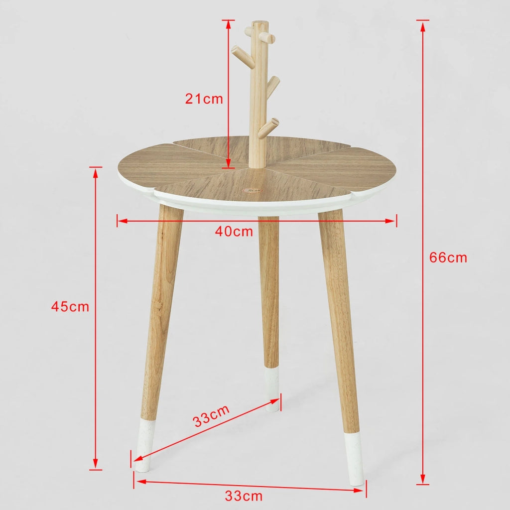 Tavolino da caffè, Tavolino basso da divano,con porta bicchieri,FBT38-WN,IT