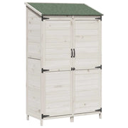 Capanno da Giardino Bianco 106,5 x 56 x 176 cm CFW9726027