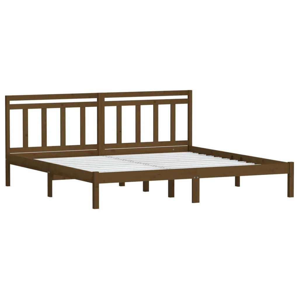 Giroletto Ambra senza Materasso in Legno di Pino 200x200 cm 3100612
