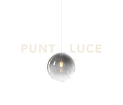 SOSPENSIONE 1 LUCE ATTACCO E27 IN VETRO BIG ECLIPSE D25CM FUME ROSONE ACQUISTABILE SEPARATAMENTE