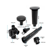 SunSun CUF - pompa filtro con UV e materiale filtrante per laghetti Modello: 5800