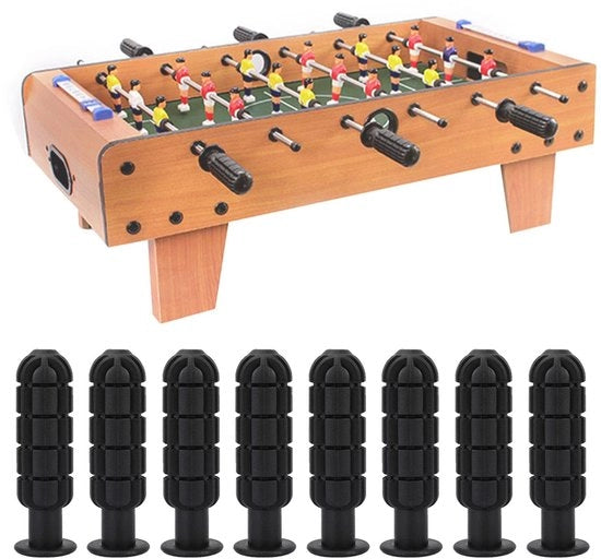 Manubri per calcio a tappetino 8 pezzi - Grip sostitutivo - Antiscivolo - Adatto per tubo 12,7 mm - Facile da installare - Manubrio per calcio