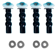 Ssyang 4 pezzi di vite per water viti fissaggi per sedile wc vit
