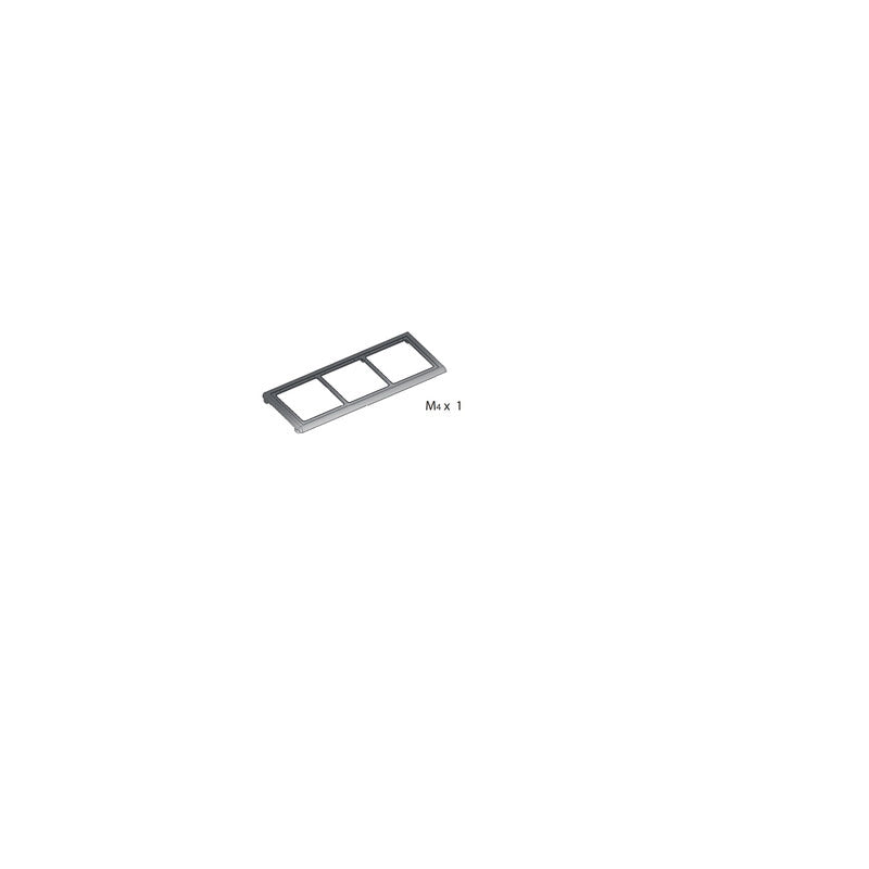 R M4x1 X PATTUMIERA 3 ANTE 102X37XH90 CM ART PLAST- 1,0 pz