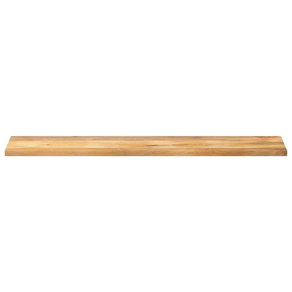 Piano per Tavolo 140x20x2,5c Rettangolare Legno Massello Mango 371429