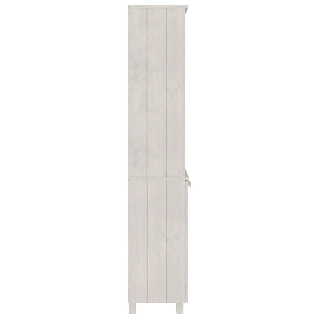 Credenza HAMAR in Legno Massello di Pino Bianca 3100931