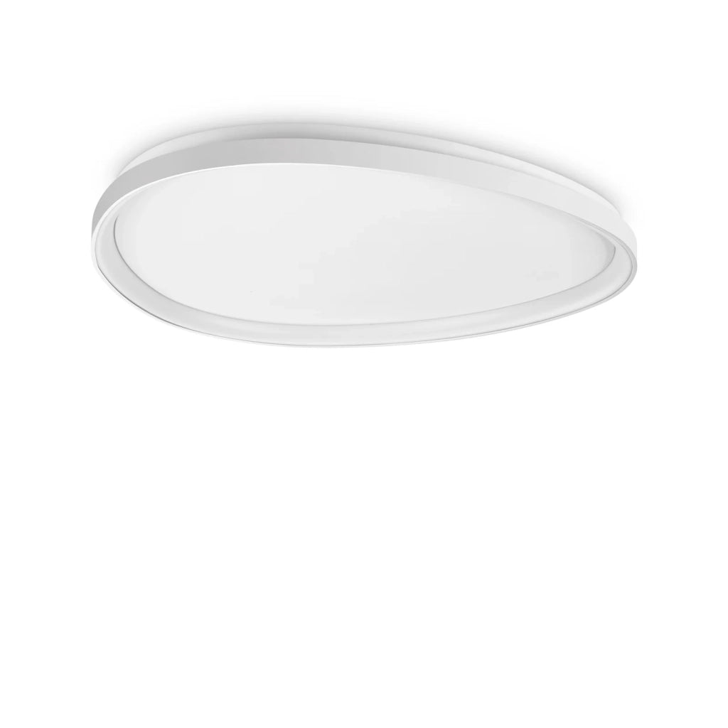 Plafoniera Gemini 1 Luce Led Integrato Bianca