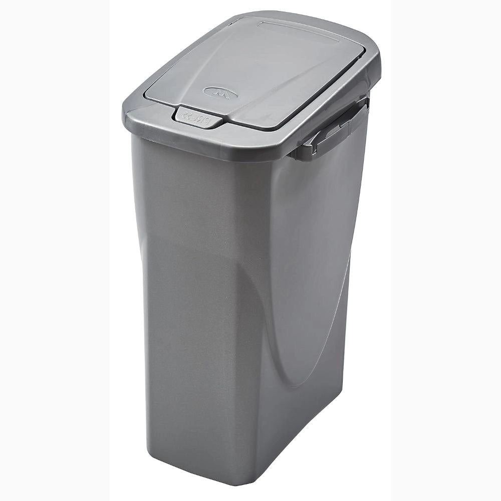 PATTUMIERA per RACCOLTA DIFFERENZIATA Colore ANTRACITE 15 Litri ECOBIN 22x31x42 cm