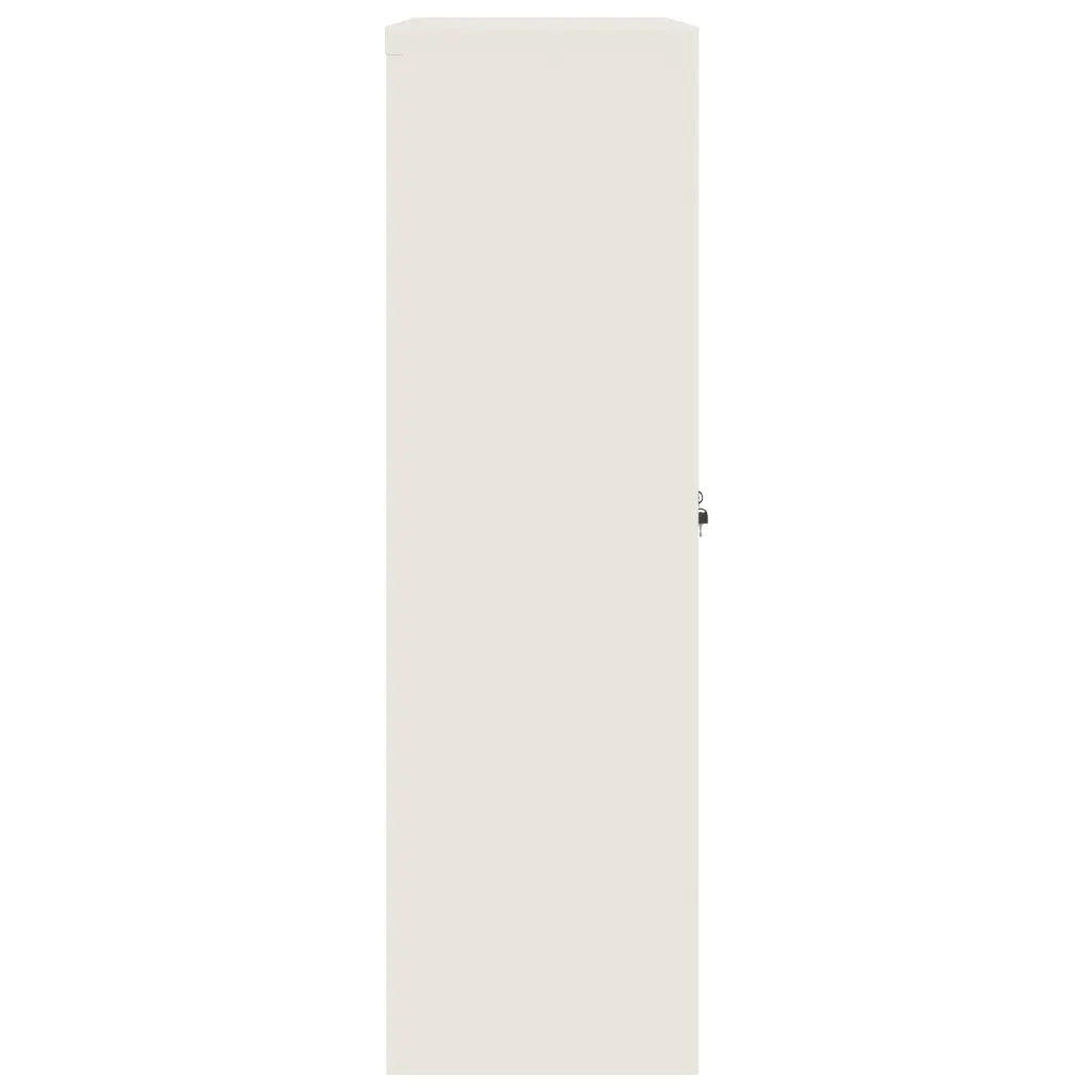 Armadio Classificatore Bianco 90x40x140 cm in Acciaio CFW3709108