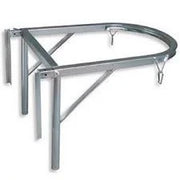 Supporto tramoggia zincato p tub o scarico macerie