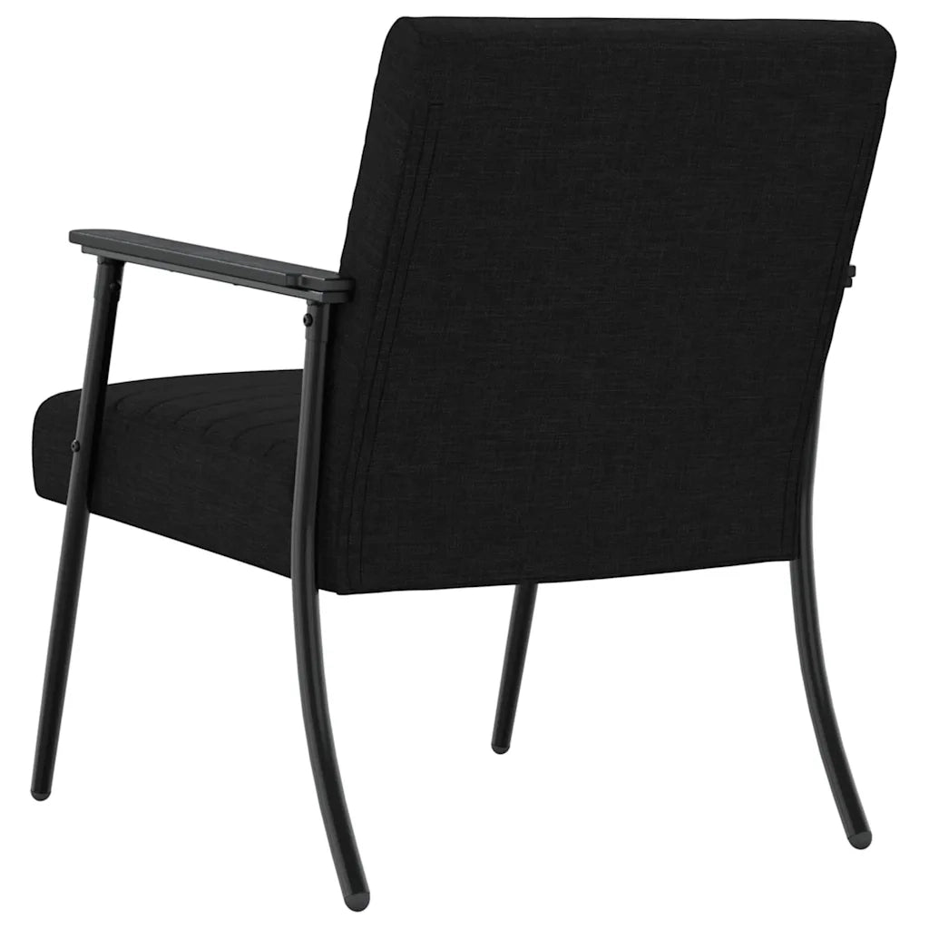Poltrona | Sedia Relax Nero 59 x 75 x 78 cm Tessuto