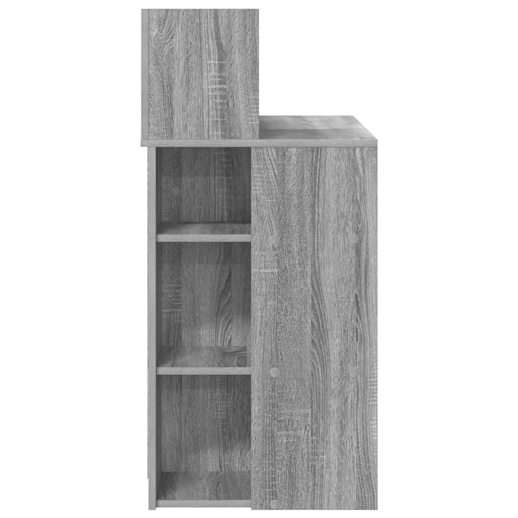 Scrivania Grigio Sonoma 90 x 48 x 101,5 cm Legno multistrato 869527